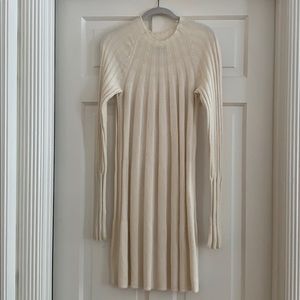 Elizabeth and James ivory sweater dress